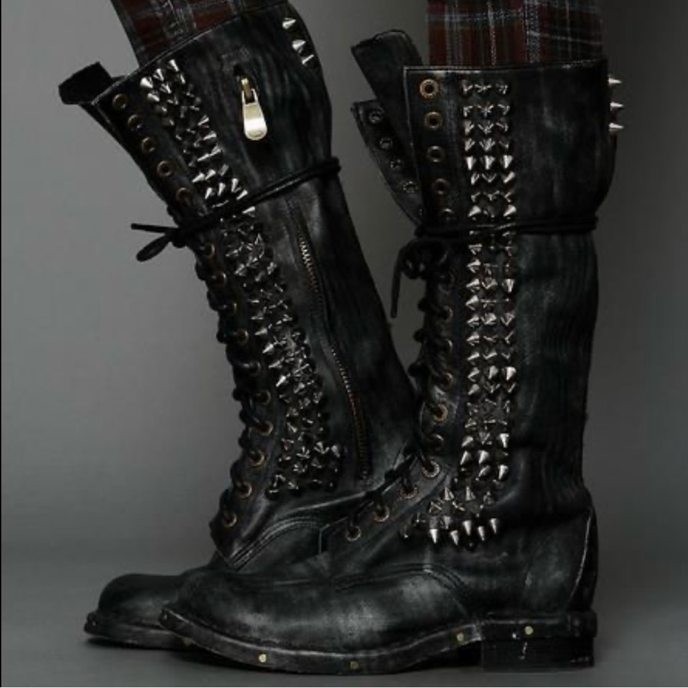 Jeffrey Campbell Seattle Love Boots Size 10